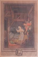 1782 Pierre-Antoine Baudouin (1723-1769) után Pierre-Philippe Choffard (1730-1809) metszése: Marchez...