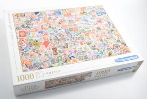 1000 darabos puzzle, bélyeg motívummal.