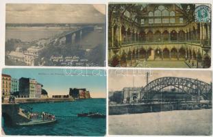 32 db RÉGI külföldi város képeslap / 32 pre-1945 foreign town postcards