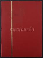 30 lapos, A/4-es berakó piros borítóval, használt, de jó állapotú