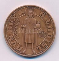 Fritz Mihály (1947-) / Szabó Géza (1939-2018) 1995. "MÉE Székesfehérvár - I. Szent László" kétoldalas bronz emlékérem (42,5mm) T:AU patina Adamo SF26