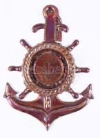 Vas horgony falidísz, 22x16 cm