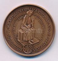 Fritz Mihály (1947-) 1989. "MÉE Székesfehérvár - III. István király - A fehérvári jog adományozója" kétoldalas bronz emlékérem (42,5mm) T:AU patina Adamo SF11