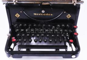 cca 1925-1930 Mercedes-Bureau-Maschinen G.m.b.H. "Mercedes" írógép, magyar nyelvű billenty...