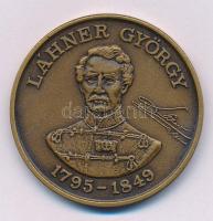 Bognár György (1944-) 1991. "MÉE Gyöngyösi Csoport - Aradi Vértanúk / Láhner György" kétoldalas bronz emlékérem (42,5mm) T:AU patina Adamo GS10