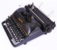 cca 1940-1950 Rheinmetall KST írógép, cca 30x35 cm, táskája nélkül