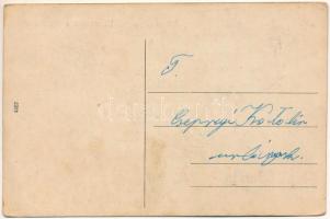 Marosillye, Maros-Illye, Ilia; utcarészlet a főpostával / street view with post office (EB)