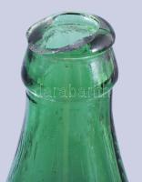 Tévnyomatos antik sörösüveg "Maygar Országos Söripari Vállalat" felirattal, szája sérült, ...