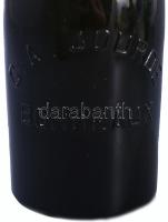 cca 1930 G. A. Jourde Bordeaux francia likőrös üveg, hibátlan, m: 22 cm