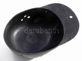 Régi bányász sisak, 26x16 cm