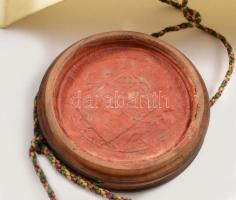 1867 Hümpfner József kalocsai főorvos, Kismarty-Lechner Loránd apósának pergamen orvosi diplomája fü...