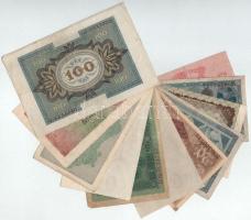 Német Birodalom 1914-1923. 2M-500.000.000M (11xklf) T:XF-F
German Empire 1914-1923. 2 Mark - 500.00...