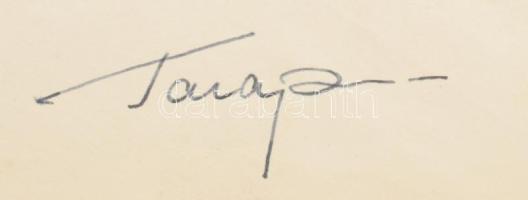 jurij Alekszejevics Gagarin (1934-1968) szovjet űrhajós autográf aláírása alkalmi borítékon, / Autog...