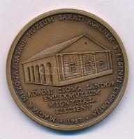 Bognár György (1944-) 1987. "Kőrösi Csoma Sándor 1784-1842 / Magyar Mezőgazdasági Múzeum Baráti...