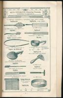 1910 Alfra Separator Rt. Árjegyzék, 1910. évi kiadás. (Tejgazdasági gépek és eszközök. Jég- és hűtőg...