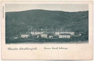 Abrudbánya, Abrud; Ferenc József laktanya. Gálfi György kiadása / K.u.K. military barracks (EK)