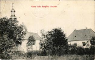 1909 Ilosva, Irsava, Irshava; Görög katolikus templom / Greek Catholic church (EB)