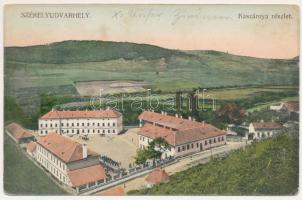 1916 Székelyudvarhely, Odorheiu Secuiesc; kaszárnya, laktanya. Dragomán kiadása / K.u.K. military barracks (EK)