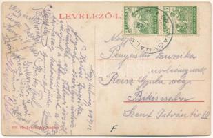 Halmágycsúcs, Varfurile; Községháza, Görög katolikus templom. Moskovits Mór kiadása / town hall, Gre...