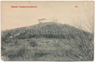 Székelyzsombor, Zsombor, Jimbor; vár. Brassói Lapok kiadása / castle / Cetatea Jimborului (EM)