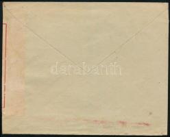~1916 Cenzúrázott levél Turul 10f + 5f bérmentesítéssel, segélybélyeggel "K.u.k. BRIEFZENSUR KA...
