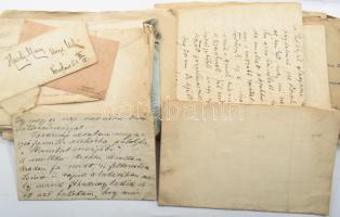 cca 1923-1943 Buza Barna (1873-1944) politikus, miniszter, ügyvéd levelezése és iratai, közte végrendelete, neki, illetve feleségének címzett levelek (közte egy Mezőfi Vilmos (1870-1947) újságíró, politikustól), névjegykártyák, stb., vegyes állapotban