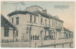 1908 Orsova, Ozanic szálloda / hotel (fa)