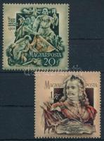 1953 II. Rákóczi Ferenc 20f, 1Ft számvízjellel (rozsda / stain)