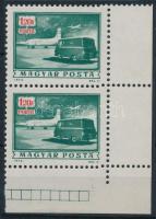 1973 Képes portó 1,20Ft ívsarki párban "hullámos fog" alul