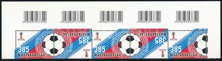 2018 Labdarúgó VB XIII. - Oroszország ívsarki ötöscsík vonalkódokkal, benne klf képállású párok