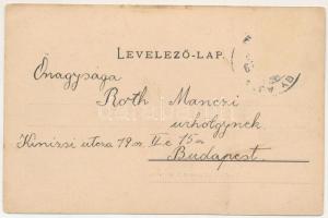 Nagyajta, Nagy-Ajta, Aita Mare; Vendéglő az Arany Liliomhoz, étterem. Müller Gyula utódai kiadása / ...