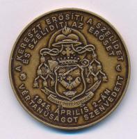 Csóka Zsuzsa (1962-) 1997. "Báró Apor Vilmos püspök boldoggá avatására / A kereszt erősíti a sz...