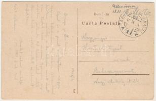 1940 Nagyajta, Nagy-Ajta, Aita Mare; Biserica si cimitirul Unitar / Unitárius templom és temető / Un...