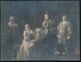 1927 Marcel Journet (1868-1933) francia operaénekes (basszus) autográf aláírása egy szerepében őt áb...