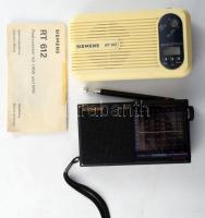 2 darab Siemens zsebrádió, egyik leírással.