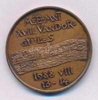 Lantos Györgyi (1953-) 1988. "Türr István 1825-1908 / MÉE XVIII. Vándorgyűlés - Baja" kéto...