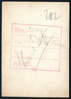 Banyák Kálmán (1927-1993) világhírű cigányzenész, hegedűművész, a hátoldalon feliratozott fotó, 10x7...