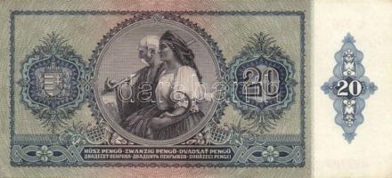 1941. 20P (2x2) két darab egymásutáni sorszámmal T:I-/II+