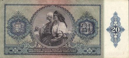 1941. 20P (2x2) két darab egymásutáni sorszámmal T:I-/II+