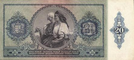 1941. 20P (2x2) két darab egymásutáni sorszámmal T:I-/II+