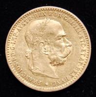 Ausztria 1897. 10K "Ferenc József" Au 3,387g T:2