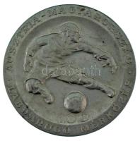 1955. "100. Ausztria-Magyarország Labdarúgó Mérkőzés / Budapest 1955" kétoldalas Al emlékérem (62mm) T:AU,XF