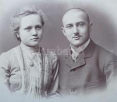 cca 1880-1900 A Hamerly pécsi kesztyűgyáros család fotóhagyatéka, 10,5×6,5 és 21×13 cm közötti méret...