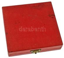 Garamkeszi János (1936-2014) DN "Ybl Miklós Építőipari Műszaki Főiskola" egyoldalas bronz ...