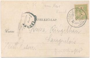 Nagyzsám, Grossscham, Sama, Jamu Mare; Fő tér, templom / main square, church (vágott / cut)