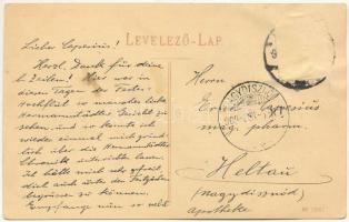 1909 Brassó, Kronstadt, Brasov; Festhalle, erbaut anlässlich der goldenen Jubelfeier des Kronstädter...