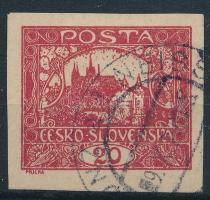 1919 Forgalmi vágott bélyeg Mi 27 U (Mi EUR 120.-)