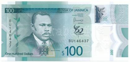 Jamaica 2022. 100$ "Függetlenség" C:UNC Jamaica 2022. 100 Dollars "Independence" C:UNC Krause P#97