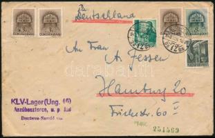 1943 Cenzúrázott levél Hamburgba, Aszúbeszterce