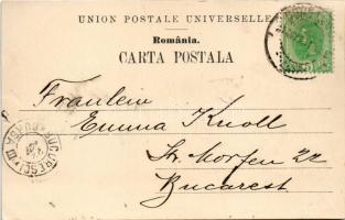 1903 Constanta, Konstanca; Bulevardul / street view. Libr. Gr. M. Grigorin (EK)